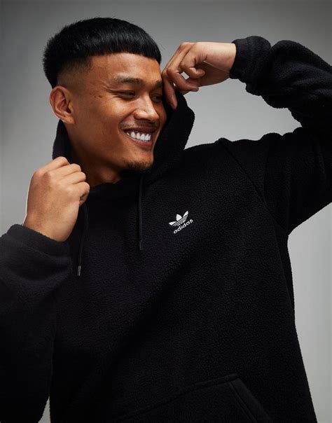 adidas originals sherpa overhead hoodie